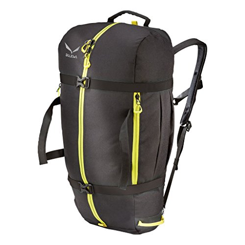 Salewa Ropebag XL Mochila, Unisex Adulto, Negro (Black/Citro), 24x36x45 cm (W x H x L)