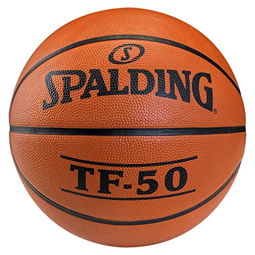 Spalding TF50 Outdoor SZ.7 (73-850Z) balón de Baloncesto, Unisex Adulto, Naranja, 7