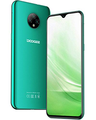 Teléfono Móvil Libres, DOOGEE X95 Android 10 Smartphone Libre 4G, Pantalla 6,52 Pulgadas, 4350mAh Batería, Smartphone Dual SIM, Triple Cámara 13MP+5MP, 16GB ROM, 128GB SD, Face ID - Verde Teléfono Móvil Libres, DOOGEE X95 Android 10 Smartphone Libre 4G, Pantalla 6,52 Pulgadas, 4350mAh Batería, Smartphone Dual SIM, Triple Cámara 13MP+5MP, 16GB ROM, 128GB SD, Face ID - Verde