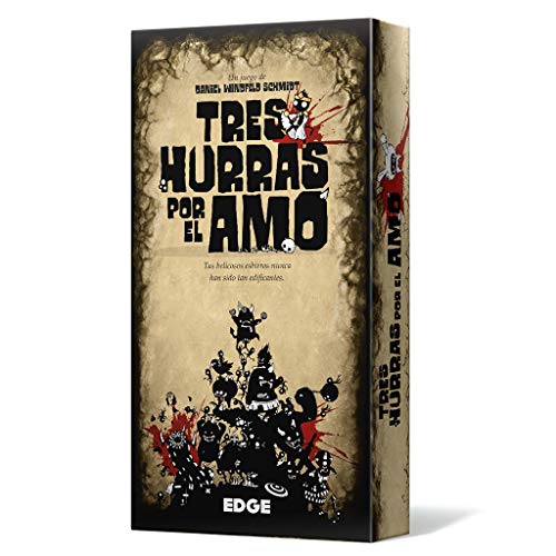 Tres Hurras por el Amo - Juego de cartas (Edge Entertainment EEAGTC01) , color/modelo surtido Tres Hurras por el Amo - Juego de cartas (Edge Entertainment EEAGTC01) , color/modelo surtido