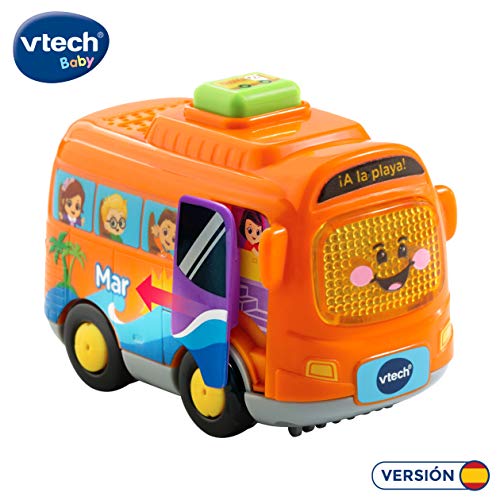 VTech- Mar el autocar TutTut Bólidos Vehículo interactivo con voz, música y efectos de sonido, incluye botón sorpresa, Multicolor (80-516722) , color/modelo surtido VTech- Mar el autocar TutTut Bólidos Vehículo interactivo con voz, música y efectos de sonido, incluye botón sorpresa, Multicolor (80-516722) , color/modelo surtido