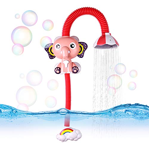 yoptote Juguetes Bañera Bebe Alcachofa Ducha con Manguera Ducha Elefante Juegos Educativos Animales Juguetes Baño para Niños 3 4 5 Años yoptote Juguetes Bañera Bebe Alcachofa Ducha con Manguera Ducha Elefante Juegos Educativos Animales Juguetes Baño para Niños 3 4 5 Años
