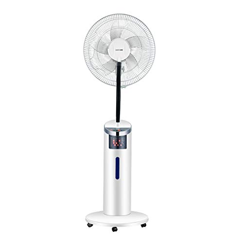 YZJJ Ventilador nebulizador, Ventilador oscilante de pie de Niebla, para Sala de Estar, Dormitorio, cafetería, Restaurante, Bar, cervecería, Invernadero, Cultivo de Flores