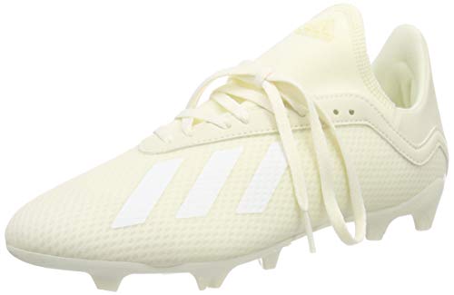 adidas X 18.3 FG J, Zapatillas de Fútbol para Niños, Blanco (Off White/FTWR White/Off White), 33 EU