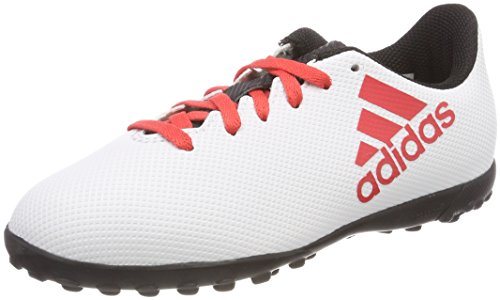 Adidas X Tango 17.4 TF J, Botas de fútbol Unisex niño, Gris (Gris/Correa/Negbas 000), 37 1/3 EU