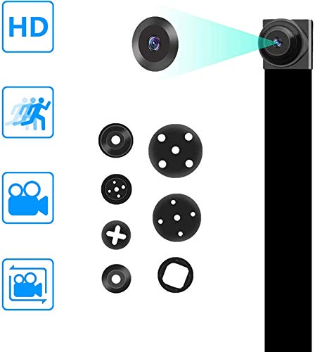 Amyway Cámaras Espía Oculta 1080P DIY Portátil Encubierta Niñera Seguridad del Video con Detección de Movimiento para el hogar,Coches,Aviones no tripulados,la Oficina