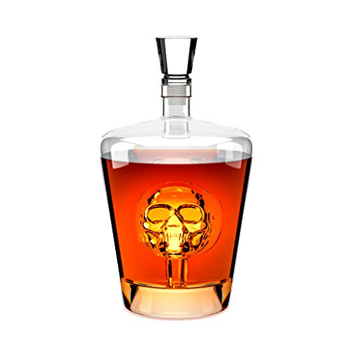 Balvi - Poison Botella para Licor. Licorera de 1L de Capacidad. Contiene una Calavera en su Interior. Fabricada en Vidrio. Balvi - Poison Botella para Licor. Licorera de 1L de Capacidad. Contiene una Calavera en su Interior. Fabricada en Vidrio.