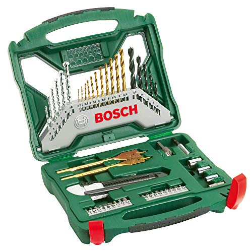 Bosch Home and Garden 2 607 019 327 Bosch X-Line Titanio - Maletín de 50 unidades para taladrar y atornillar, Set Piezas Bosch Home and Garden 2 607 019 327 Bosch X-Line Titanio - Maletín de 50 unidades para taladrar y atornillar, Set Piezas