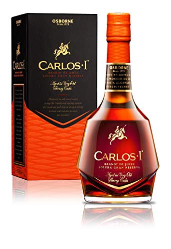 Brandy de Jerez Solera Gran Reserva Carlos I - 1 botella de 70 cl Brandy de Jerez Solera Gran Reserva Carlos I - 1 botella de 70 cl