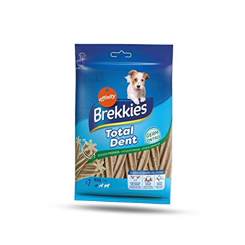 Brekkies excel Total Dent para Perros 220 g. 2 Bolsas - barritas para la higiene Total Anti Mal Aliento