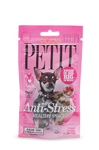 Brit Petit Perros Snack Healthy Anti estrés, 4 Unidades (4 x 50 g)