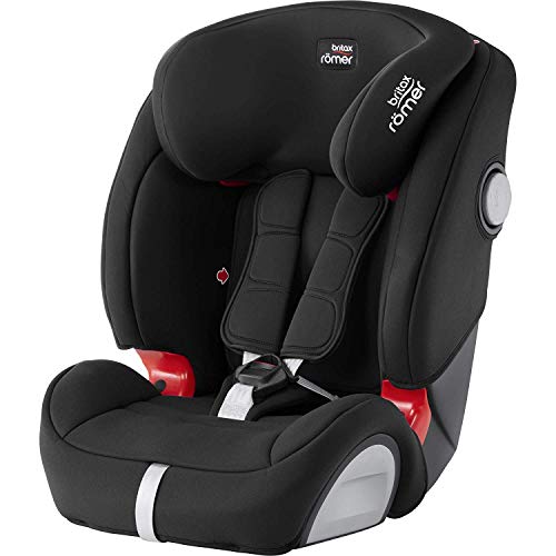 Britax Römer Silla de coche 9 meses - 12 años, 9 - 36 kg, EVOLVA 1-2-3 SL SICT, ISOFIX, Grupo 1/2/3, Cosmos Black