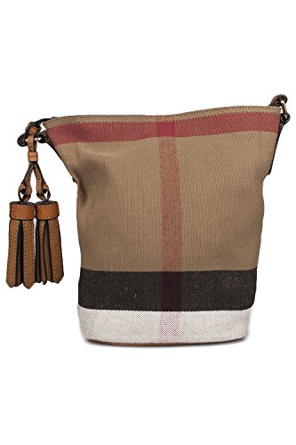 Burberry 3982937 - Bolso de tela para mujer, color marrón, color Marrón, talla Marke Größe UNI Burberry 3982937 - Bolso de tela para mujer, color marrón, color Marrón, talla Marke Größe UNI