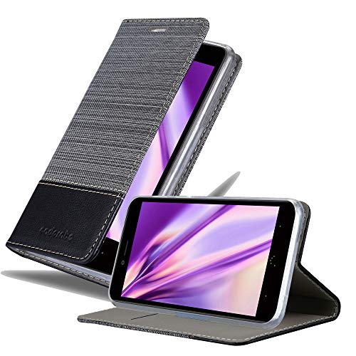 Cadorabo Funda Libro para BQ Aquaris U Plus en Gris Negro – Cubierta Proteccíon con Cierre Magnético, Tarjetero y Función de Suporte – Etui Case Cover Carcasa Cadorabo Funda Libro para BQ Aquaris U Plus en Gris Negro – Cubierta Proteccíon con Cierre Magnético, Tarjetero y Función de Suporte – Etui Case Cover Carcasa
