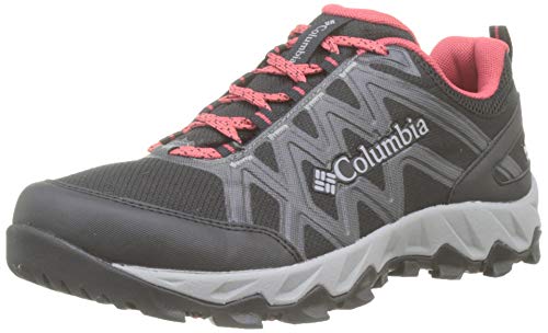 Columbia Peakfreak X2 Mid Outdry, Zapatos de Senderismo para Mujer, Negro (Black, Daredevi 010), 38 EU