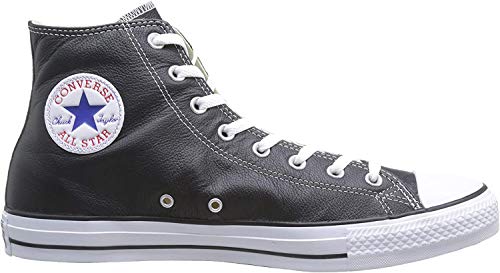 Converse Chuck Taylor All Star Hi, Zapatillas Altas Unisex adulto, Negro (Black/White), 42.5 EU Converse Chuck Taylor All Star Hi, Zapatillas Altas Unisex adulto, Negro (Black/White), 42.5 EU