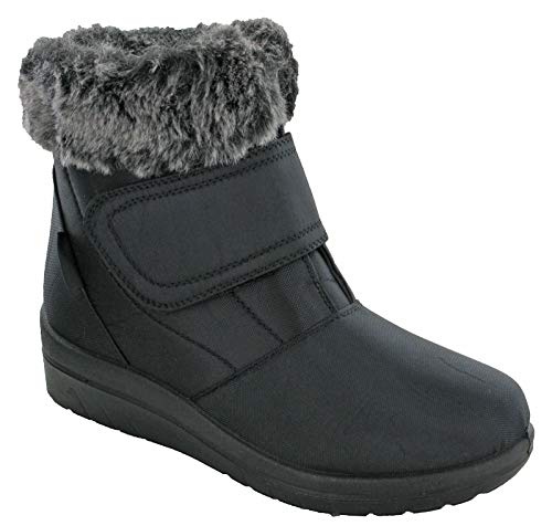 Cushion Walk Thermo-Tex CW81 - Botas de invierno para mujer, color marrón, color Negro, talla 40 EU