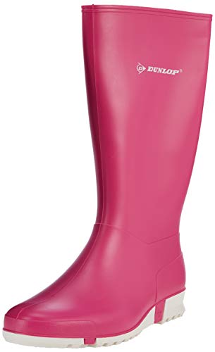 Dunlop Protective Footwear (DUO18) Dunlop Sport Retail, Botas de Agua Unisex Niños, Pink, 35 EU