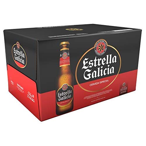 Estrella Galicia Cerveza, Pack 24 botellines. Estrella Galicia Cerveza Especial - Pack botellines 24 x 25 cl