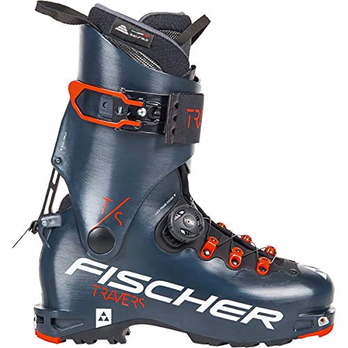 fischer Travers TS - Botas de esquí para Hombre, Color Azul Marino, tamaño 24,5
