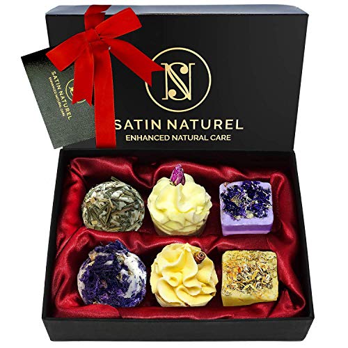 GANADOR 2019* Bombas De Baño ORGÁNICAS con Aceites Esenciales 6 Piezas – Regalo de Cumpleaños para Mujer y Hombre - Vegano de Alta Calidad - Hecho a Mano - Caja Premium con Envoltorio y Lazo de Satén GANADOR 2019* Bombas De Baño ORGÁNICAS con Aceites Esenciales 6 Piezas – Regalo de Cumpleaños para Mujer y Hombre - Vegano de Alta Calidad - Hecho a Mano - Caja Premium con Envoltorio y Lazo de Satén