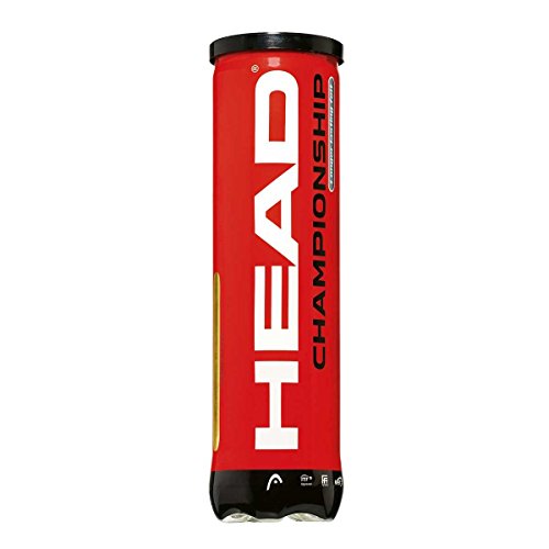 Head Championship Pelotas Bote, Unisex, Amarillo, Talla Única, 3 bolas