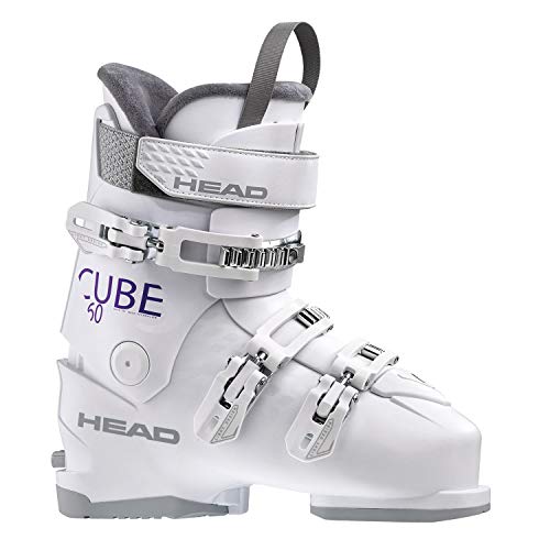 Head Cube 3 60 - Botas de esquí para Mujer, Color Blanco, tamaño 255