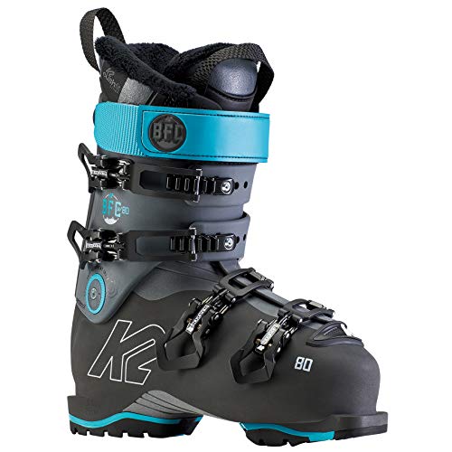 K2 10D2600.1.1.245 BFC W 80 - Botas de esquí para Mujer, Color Gris y Azul