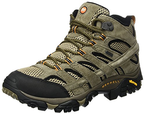 Merrell Moab 2 Leather Mid GTX, Botas de Senderismo para Hombre, Marrón (Pecan), 44 EU