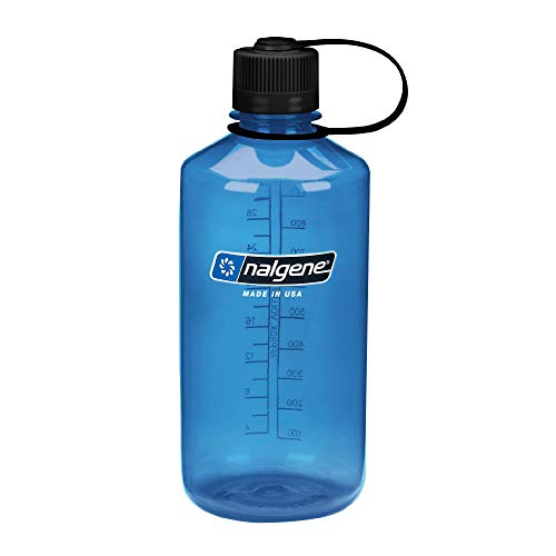 Nalgene Trinkflasche Everyday Bidón con Boca Estrecha 1 l, Unisex, Azul, 1 litro
