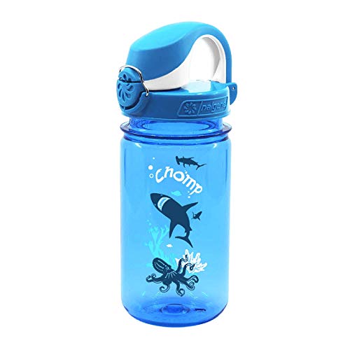 Nalgene Trinkflasche Everyday Otf Kids - Botella de agua para bicicletas, Azul, 0.35 L