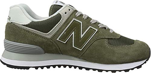 New Balance 574 Zapatillas Hombre, Verde (Olive EGO), 45 EU (10.5 UK)