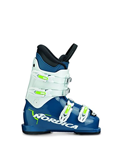 Nordica Dobermann gptj botas de esquí infantiles, 26, Blanco/Azul