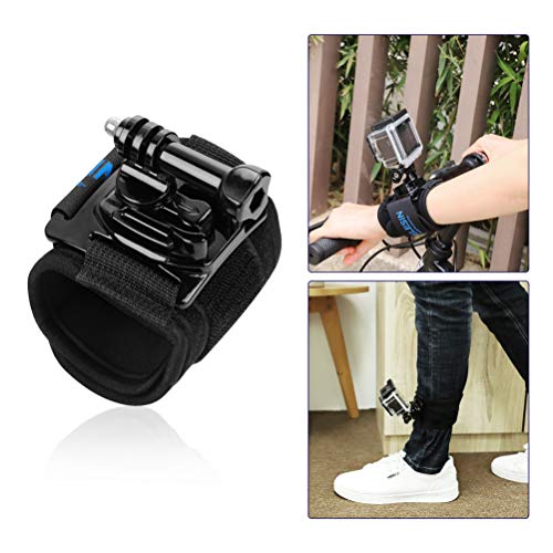 para Correa de Muñeca GoPro,Muñequera Gopro Rotatoria de 360 Grados para GoPro Hero 8 7 6 5 4 Accesorio Monte de Banda de Mano Asegurada en Muñeca o Brazo con Pulgar Tornillo Ligero Fácil de Disparar para Correa de Muñeca GoPro,Muñequera Gopro Rotatoria de 360 Grados para GoPro Hero 8 7 6 5 4 Accesorio Monte de Banda de Mano Asegurada en Muñeca o Brazo con Pulgar Tornillo Ligero Fácil de Disparar