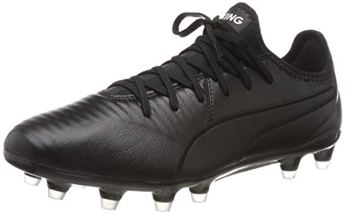 PUMA King Pro FG, Zapatillas de fútbol Unisex Adulto, Negro Black White, 44 EU