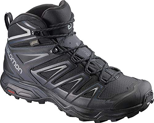 Salomon X Ultra 3 Mid GTX, Botas de Senderismo para Hombre, Negro (Black/India Ink/Monument), 42 EU Salomon X Ultra 3 Mid GTX, Botas de Senderismo para Hombre, Negro (Black/India Ink/Monument), 42 EU