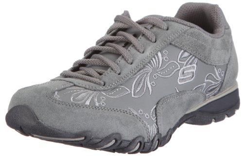 Skechers Speedster Nottingham 99999478 CHAR - Zapatillas fashion de cuero para mujer, color gris, talla 36