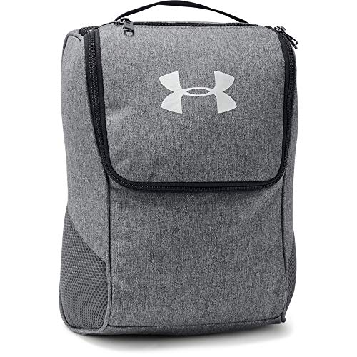 Under Armour UA Shoe Bag Zapatos, Bolsa de Deporte, Hombre, Gris (Graphite Medium Heather/Graphite/Silver 041), Talla única