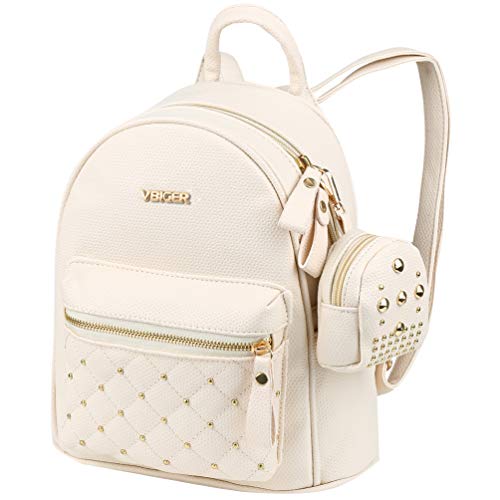 Vbiger Mochilas Mujer de Cuero Mochila de Moda Ocio 2 en 1 para Ocio Viaje Vbiger Mochilas Mujer de Cuero Mochila de Moda Ocio 2 en 1 para Ocio Viaje