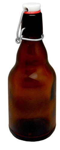 Vin Bouquet FIH 164 - Botellas swing para cerveza artesanal, 12 botellas para cerveza casera, regalo ideal para los amantes de la cerveza