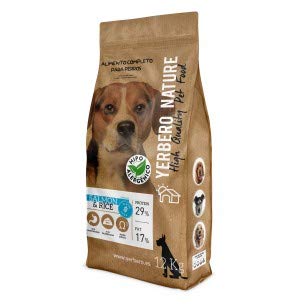 YERBERO Nature Salmon & Rice sin Gluten para Perros 12kg