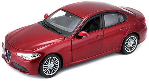 Bburago - Alfa Romeo Giulia 2016 (18-21080) , Modelos/colores Surtidos, 1 Unidad Bburago - Alfa Romeo Giulia 2016 (18-21080) , Modelos/colores Surtidos, 1 Unidad