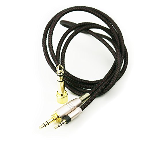 Cable de actualización de audio de repuesto para auriculares Sennheiser HD4.40, HD 4.40 BT, HD4.50, HD 4.50 BTNC, HD4.30i, HD4.30G de 1,5 metros Cable de actualización de audio de repuesto para auriculares Sennheiser HD4.40, HD 4.40 BT, HD4.50, HD 4.50 BTNC, HD4.30i, HD4.30G de 1,5 metros