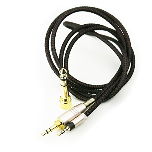 Cable de actualización de audio de repuesto para auriculares Sennheiser HD4.40, HD 4.40 BT, HD4.50, HD 4.50 BTNC, HD4.30i, HD4.30G de 1,5 metros