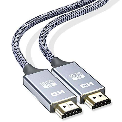 Cable HDMI 4K 0.9 Metros, 2.0 Cable HDMI de Alta Velocidad soporta 4K Ultra HD, Ethernet，3D,2160P, 1080P,BLU-Ray,Xbox 360 TV, Playstation PS3,PS4, HDTV,Arco,HDCP 2.2,HDR