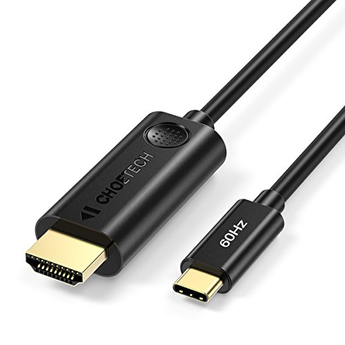 Cable USB C a HDMI(4K@60Hz),CHOETECH Cable HDMI a USB 3.1 Tipo C para iPad Pro Macbook Air 2019/2018 MacbookPro 2020/2019,Galaxy S20/S10/S10E/Note10/8/S9+ S8,HuaweiP30/40 Pro P20 Mate20 Pro etc(1.8m) Cable USB C a HDMI(4K@60Hz),CHOETECH Cable HDMI a USB 3.1 Tipo C para iPad Pro Macbook Air 2019/2018 MacbookPro 2020/2019,Galaxy S20/S10/S10E/Note10/8/S9+ S8,HuaweiP30/40 Pro P20 Mate20 Pro etc(1.8m)
