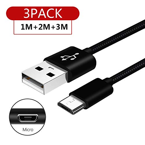 Cable Usb Micro Usb Carga Rapida 1M 2M 3M,Cargador Para huawei P10 Lite/P9 Lit/P Smart Plus 2019 2018,Honor 10 Lite/9 Lite/20 Lite/8X/8A,Bq aquaris U Plus,Asus zenfone 3 MAX/4 max/2/Go/Max Plus M1 M2