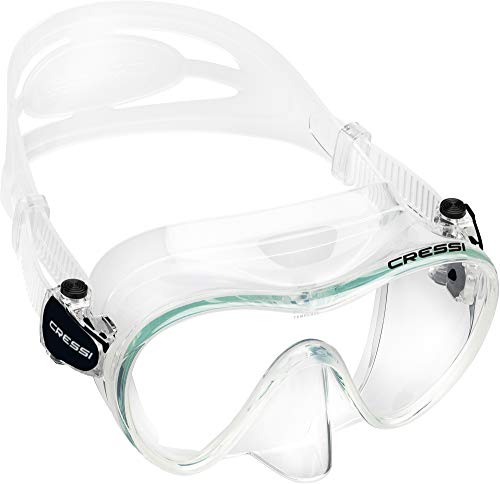 Cressi Tauchmaske Erwachsen F1 Clear Frameless Gafas de Buceo, Unisex, Transparente, Talla única Cressi Tauchmaske Erwachsen F1 Clear Frameless Gafas de Buceo, Unisex, Transparente, Talla única