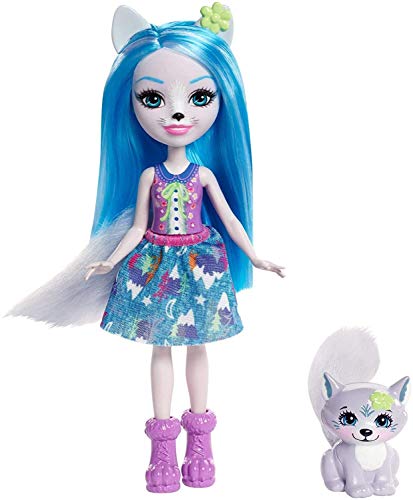 Enchantimals Muñeca con mascota Winsley Wolf (Mattel FRH40) , color/modelo surtido Enchantimals Muñeca con mascota Winsley Wolf (Mattel FRH40) , color/modelo surtido