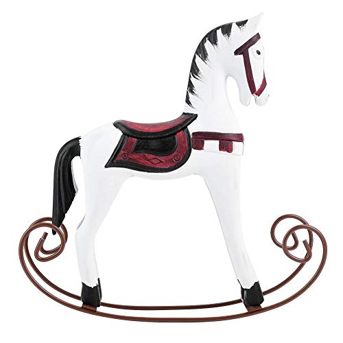 Fdit Protocolos Europeos Hechos a Mano Madera Pintada Tallada balancín Caballo Creativo Animales Regalo de Mesa Decoración Múltiples Paquete socialme-EU Fdit Protocolos Europeos Hechos a Mano Madera Pintada Tallada balancín Caballo Creativo Animales Regalo de Mesa Decoración Múltiples Paquete socialme-EU